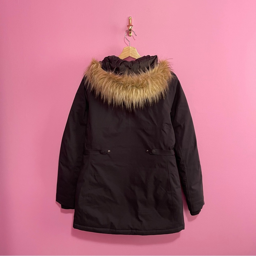 Woods‎ Smythe Down Parka Medium Black Waterproof Winter Coat Jacket - Picture 9 of 14